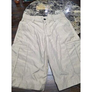 Urban Pipeline Brown Cargo Shorts Youth Boys Waist Size 16